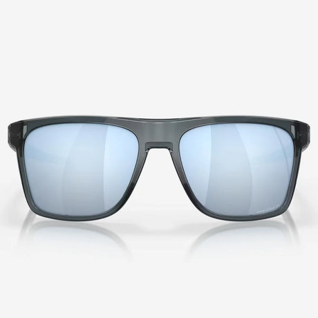 OAKLEY Leffingwell Sunglasses - Prizm Deep Water Polarized Lenses, Crystal Black Frame