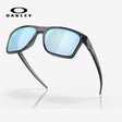 OAKLEY Leffingwell Sunglasses - Prizm Deep Water Polarized Lenses, Crystal Black Frame