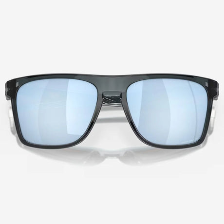OAKLEY Leffingwell Sunglasses - Prizm Deep Water Polarized Lenses, Crystal Black Frame