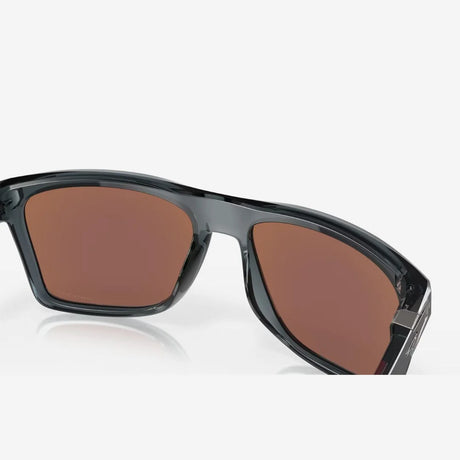 OAKLEY Leffingwell Sunglasses - Prizm Deep Water Polarized Lenses, Crystal Black Frame