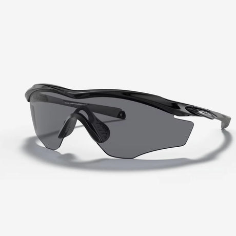 OAKLEY M2 Frame XL Sunglasses - Grey Lenses,  Polished Black Frame