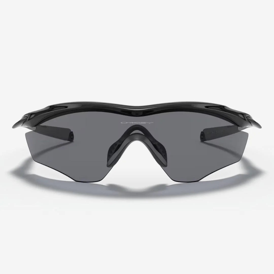 OAKLEY M2 Frame XL Sunglasses - Grey Lenses,  Polished Black Frame