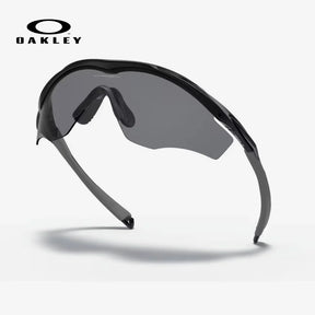 OAKLEY M2 Frame XL Sunglasses - Grey Lenses,  Polished Black Frame