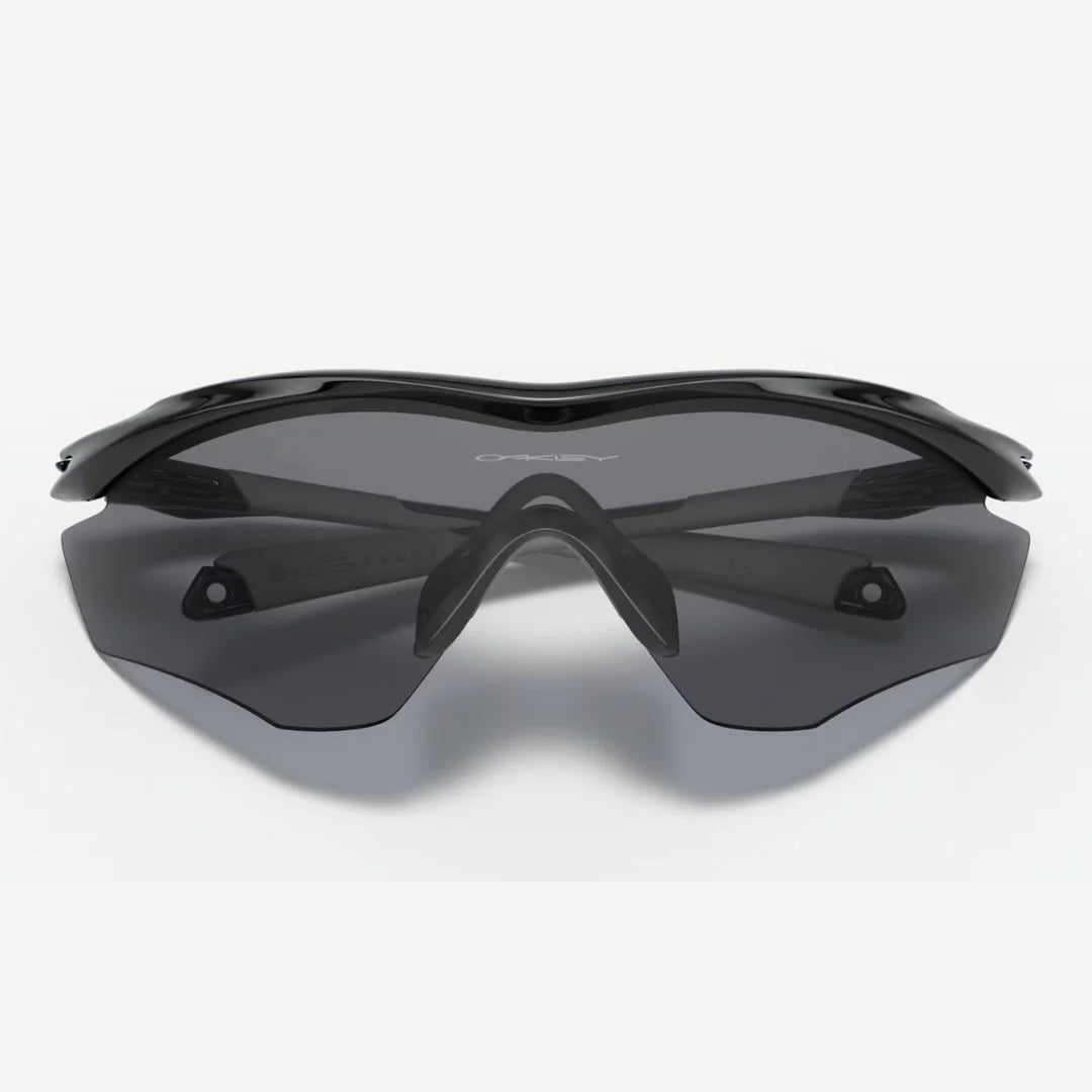 OAKLEY M2 Frame XL Sunglasses - Grey Lenses,  Polished Black Frame