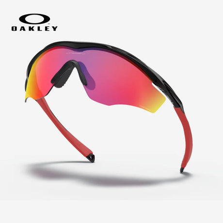 OAKLEY M2 Frame XL Sunglasses - Prizm Road Lenses,  Polished Black Frame