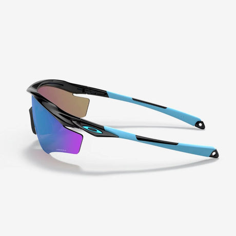 OAKLEY M2 Frame XL Sunglasses - Prizm Sapphire Lenses, Polished Black Frame