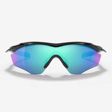 OAKLEY M2 Frame XL Sunglasses - Prizm Sapphire Lenses, Polished Black Frame