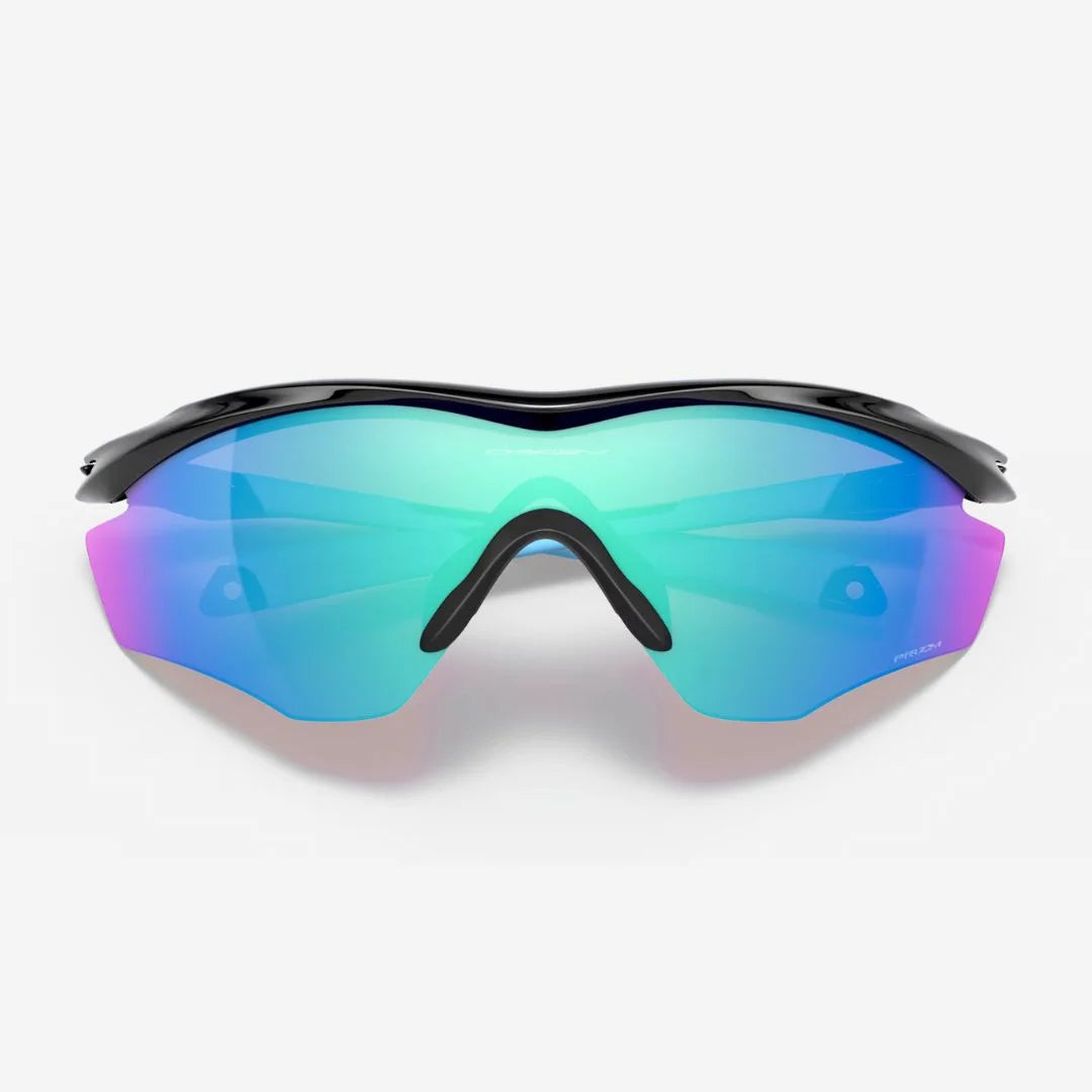 OAKLEY M2 Frame XL Sunglasses - Prizm Sapphire Lenses, Polished Black Frame