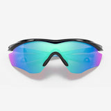 OAKLEY M2 Frame XL Sunglasses - Prizm Sapphire Lenses, Polished Black Frame