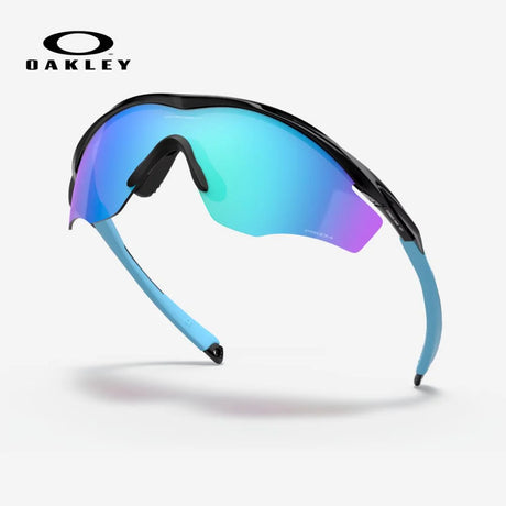 OAKLEY M2 Frame XL Sunglasses - Prizm Sapphire Lenses, Polished Black Frame