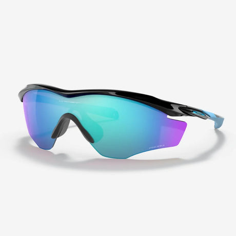 OAKLEY M2 Frame XL Sunglasses - Prizm Sapphire Lenses, Polished Black Frame