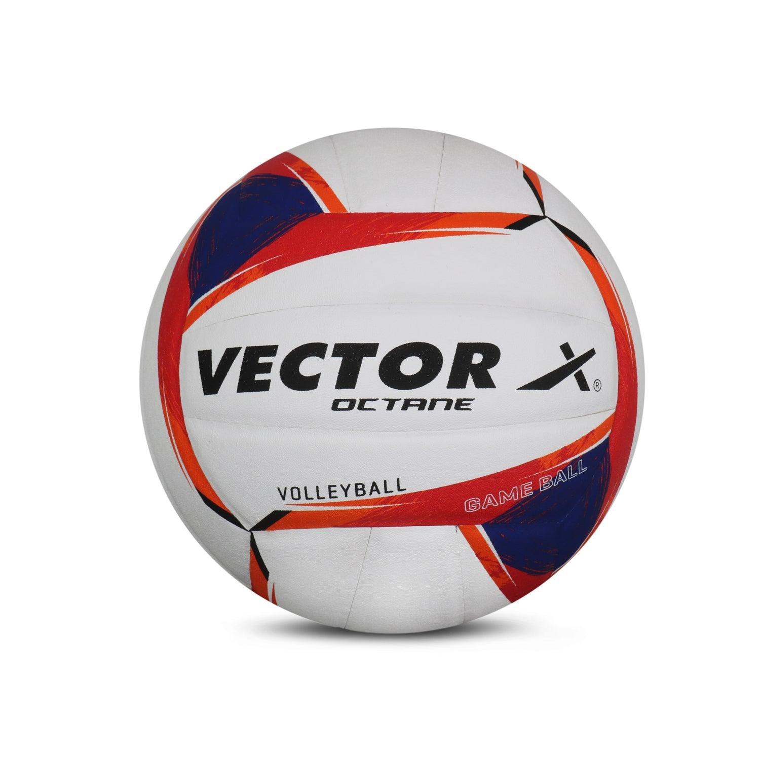 Vector X Octane Pu Pasted Japanes Microfiber PU 18 Pannels Premium Match Volleyball (Size : 4)
