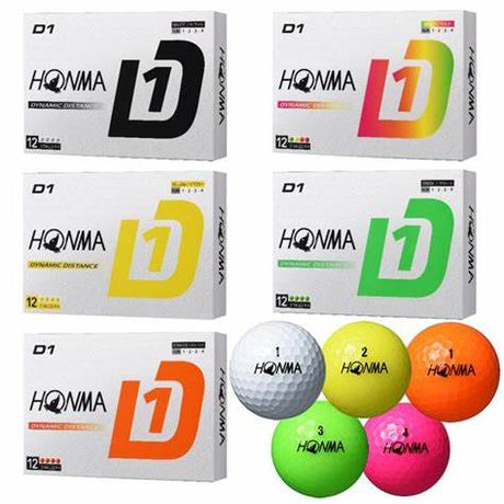 HONMA GOLF BALLS D1 2024 BT2401 Multi KIBI Sports