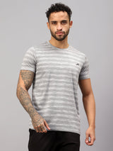 Vector X Mens Polyester Round Neck Sports T-Shirt Half Sleeves