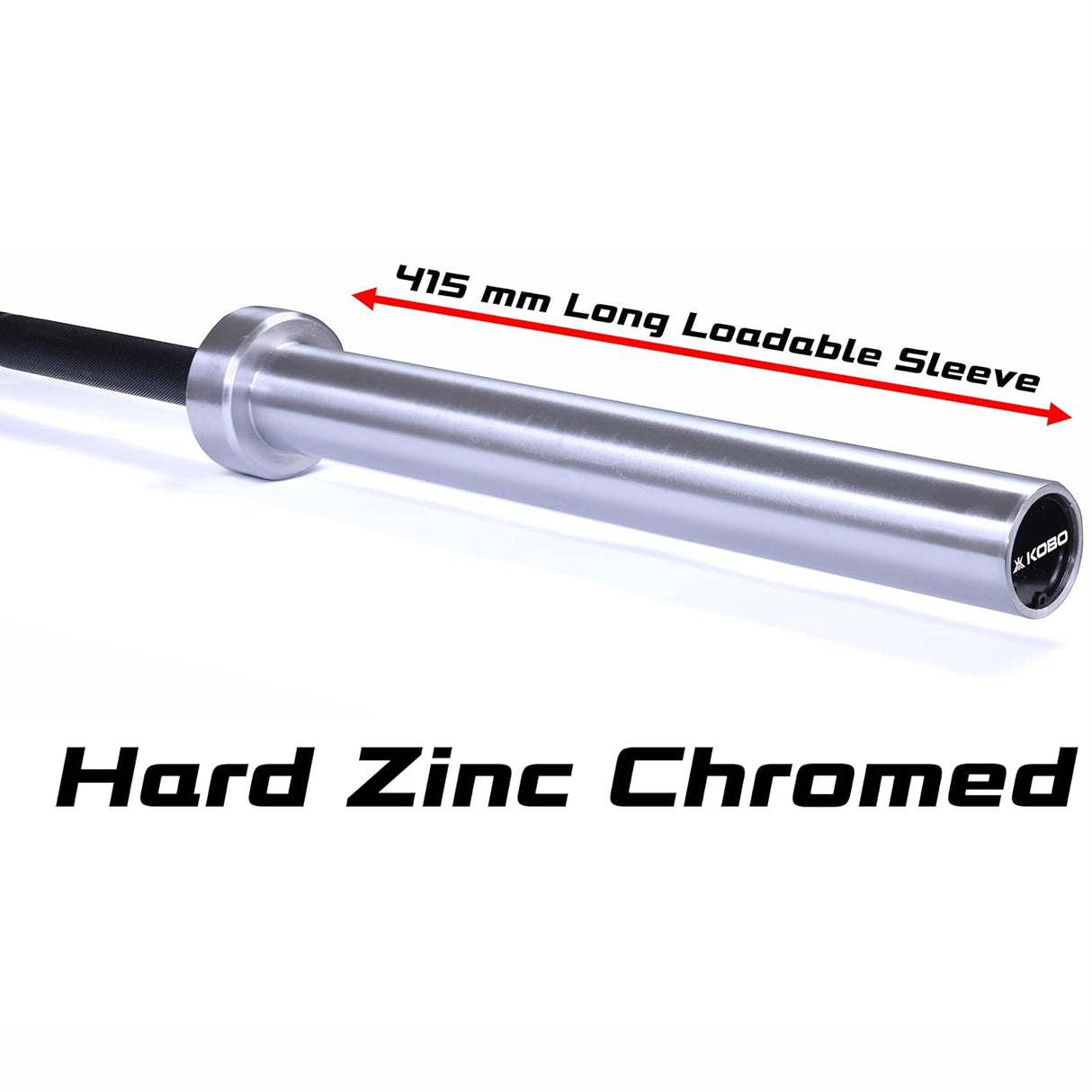Kobo OR-7-B Olympic Crossfit Barbell 86″ Bar