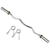 Kobo ORC-4-A Olympic Barbell 47″ Ez Curl Bar