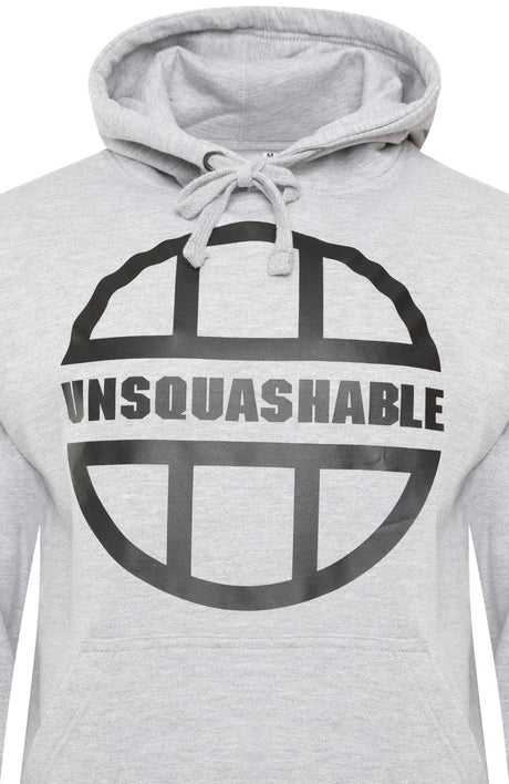 UNSQUASHABLE ORIGINAL Grey Hoodie - KIBI SPORTS