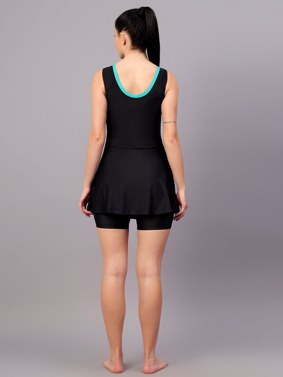 Viva Swimming Round Neck Sleeveless Swimming Costume for Women