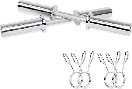 Kakss Olympic Dumbbell Rod 2 Inch Weight Plates, Perfect for Home Fitness & Gym | Kakss Exporters (Kakss Fitness)