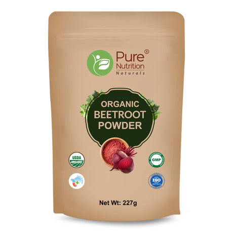 Organic Beetroot Powder | USDA Organic Beetroot Root Powder | Natural Superfood Powder
