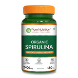 Spirulina Vegetarian Tablets  180 Count | Immunity, Energy & Superfood Nutrition