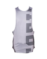 SASIB Solid Deep Cut GYM Vest - Grey