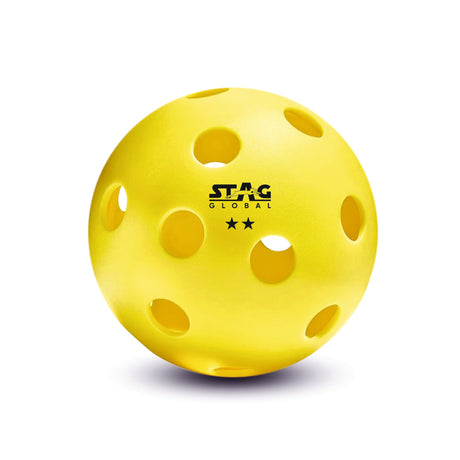 STAG GLOBAL Pickleball | Outdoor Pickleball | Perfectly Balanced | High Bounce Durable Ball