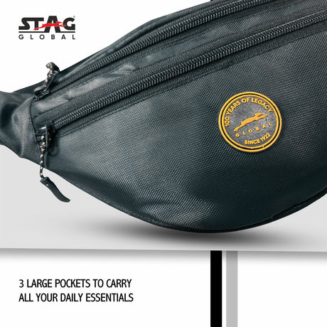 STAG GLOBAL Flex Side Bag – Versatile Crossbody Chest Bag with Adjustable Strap for Men & Women (Model 1)