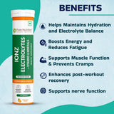 IONZ Electrolytes + Vitamins & Minerals  Moroccan Orange Effervescent