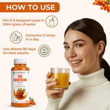 Sea Buckthorn Juice 500ml | Omega 3, 6, 7 & 9 | Daily Wellness Support | 500ML