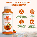 Sea Buckthorn Juice 500ml | Omega 3, 6, 7 & 9 | Daily Wellness Support | 500ML
