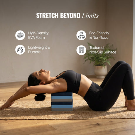 Pro Yoga Block Set of 2 | Wiselife