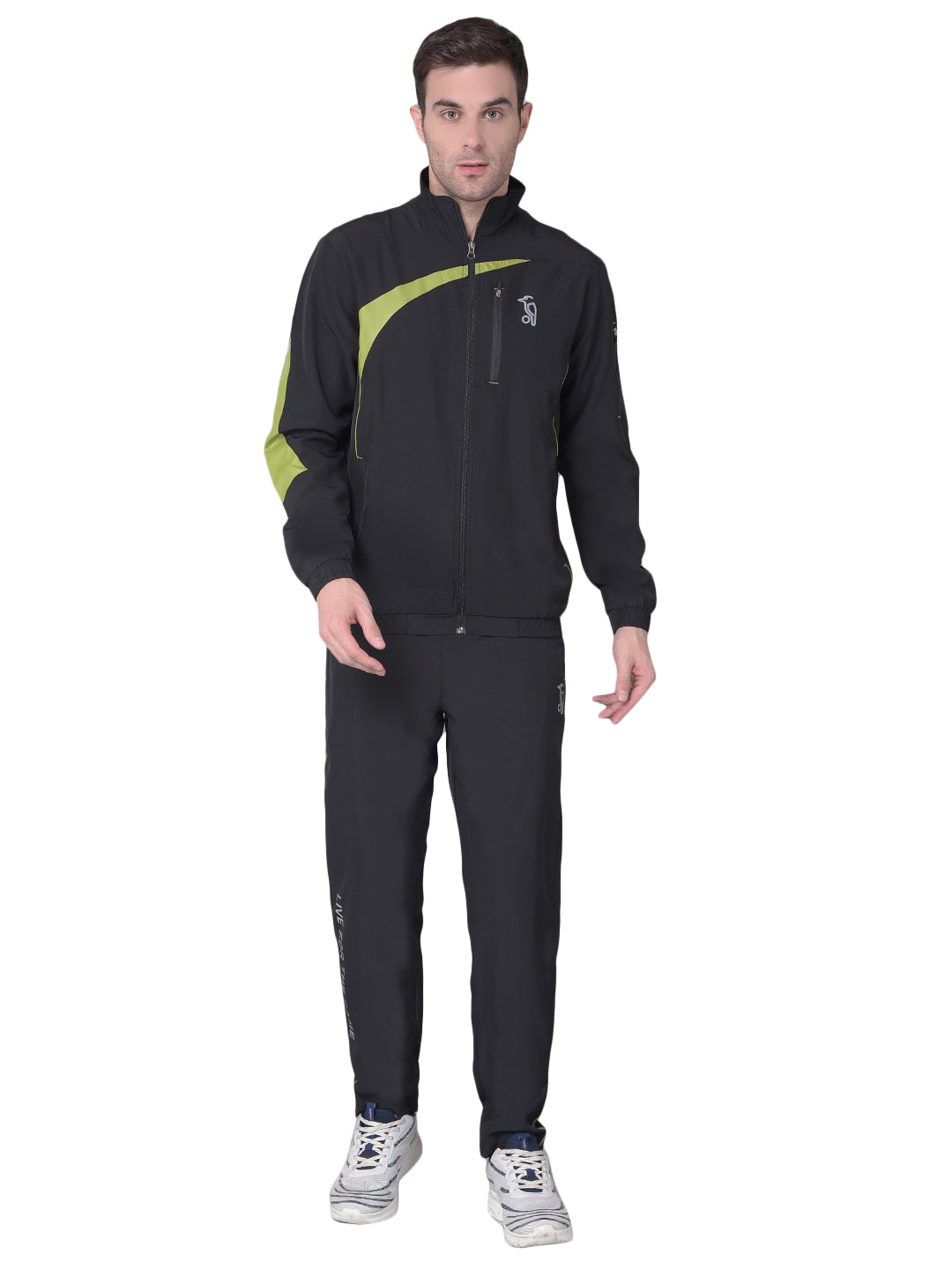 Black Track Suit for Dynamic Style on and off the Track