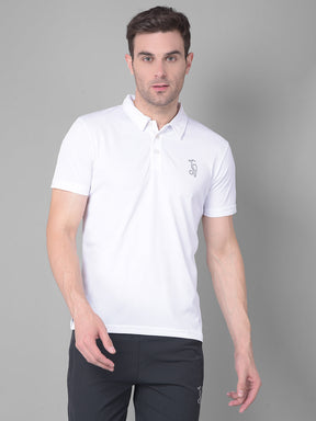 White Polo Elevate Your Style with Sporty T-shirt