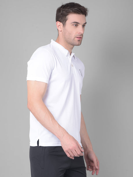 White Polo Elevate Your Style with Sporty T-shirt