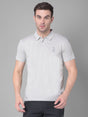 Steel Grey Polo Elevate Your Style with Sporty T-shirt