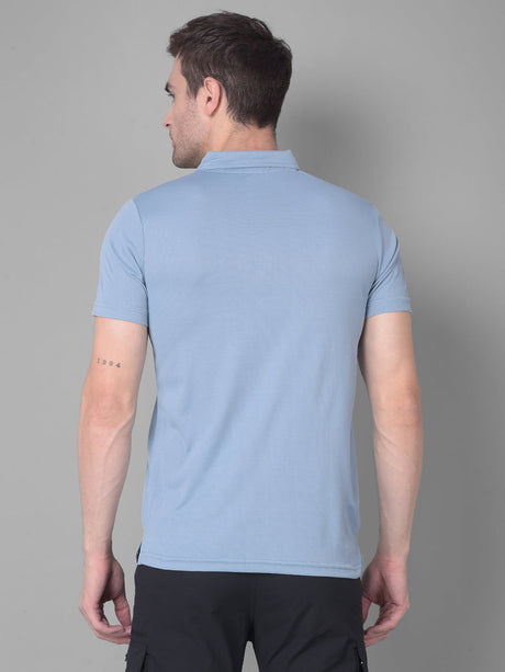 Grey Polo Elevate Your Style with Sporty T-shirt