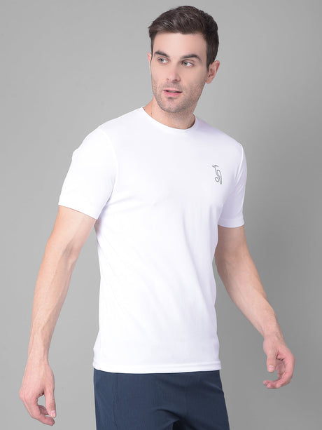 White Round Neck T-Shirt for Timeless Simplicity