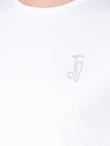 White Round Neck T-Shirt for Timeless Simplicity