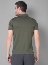 Dark Green Polo T-shirt for Stylish Comfort