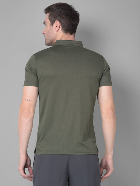 Dark Green Polo T-shirt for Stylish Comfort