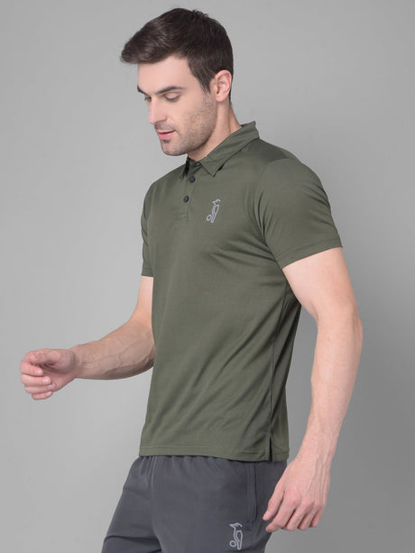 Dark Green Polo T-shirt for Stylish Comfort