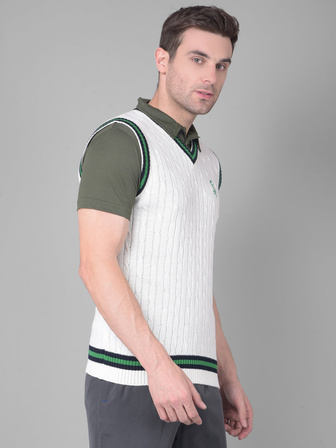 Players Half Sleeve Cricket Sweater for Performance and Style