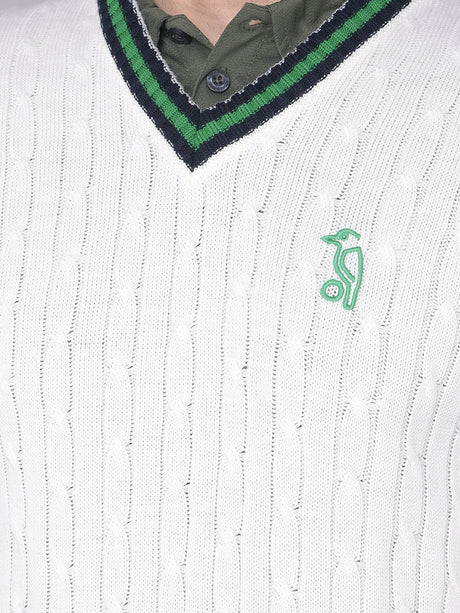 Players Half Sleeve Cricket Sweater for Performance and Style