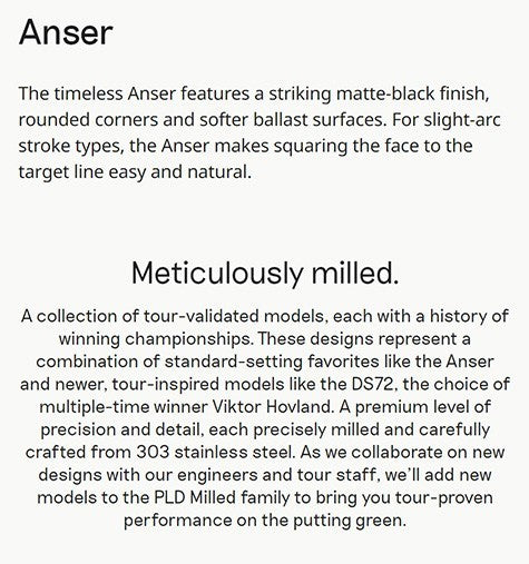 Ping PLD Milled Anser Putter