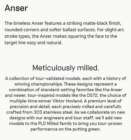 Ping PLD Milled Anser Putter