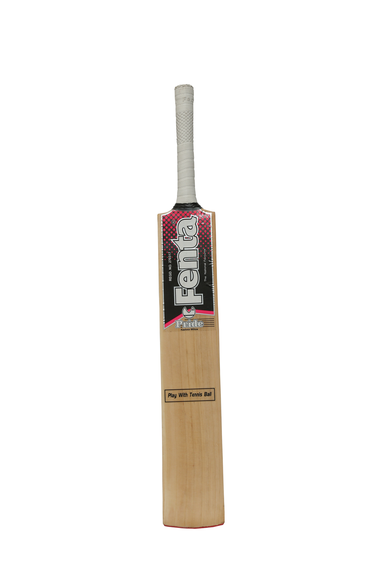 FENTA PRIDE CRICKET TENNIS BAT DOUBLE BLADE CANE HANDLE, KASHMIR WILLOW