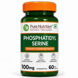 Phosphatidylserine 100 mg | Cognitive Wellness Support | 60 Capsules - Nutrition by Pure Nutrition
