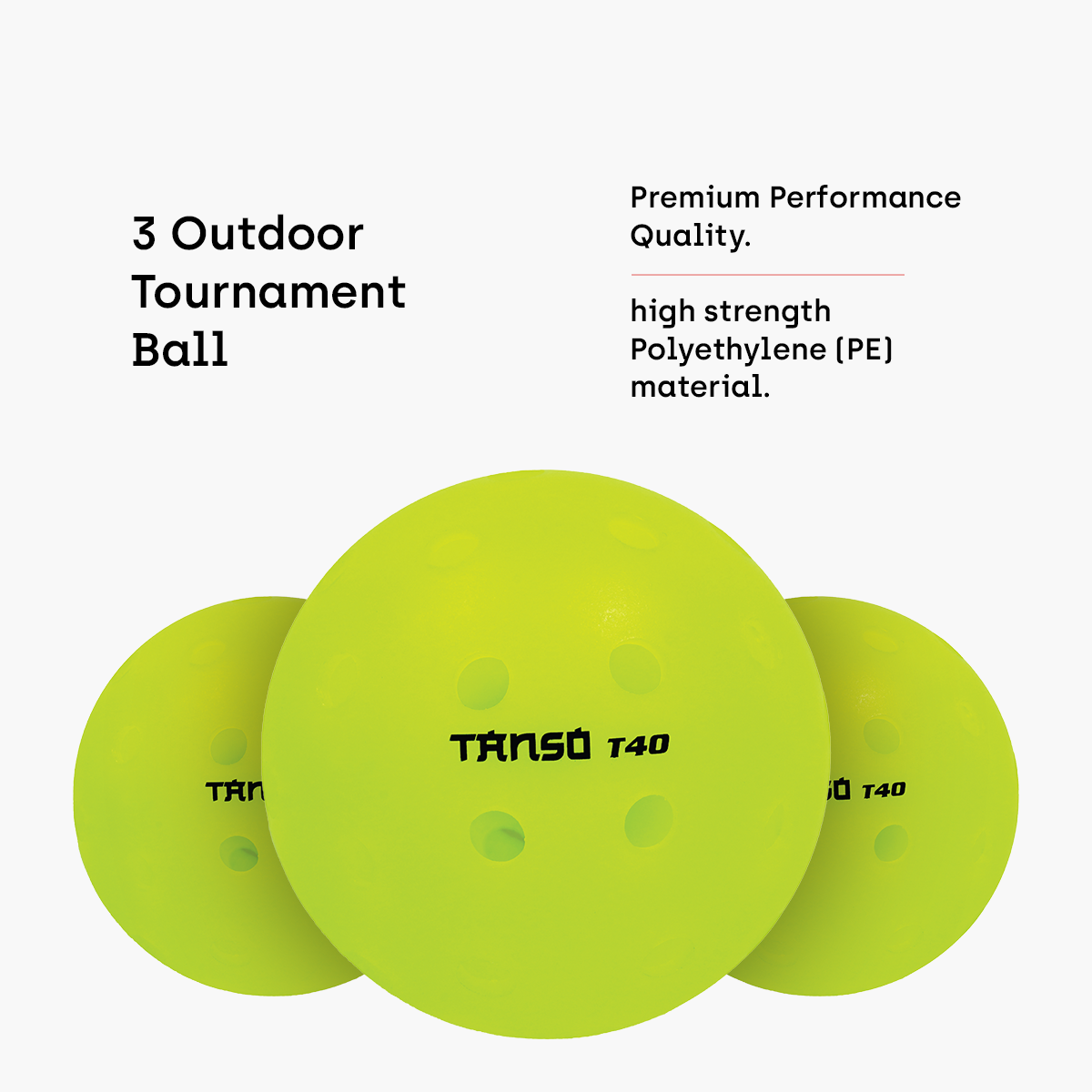 T 40 PICKLE BALL