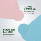 Foldable Rubber Yoga Mat 2MM